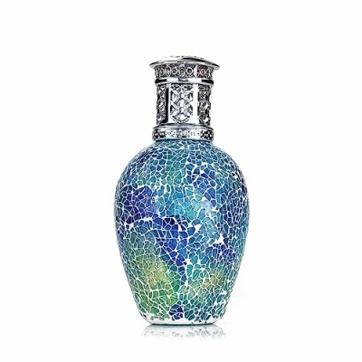 Image of ASHLEIGH &amp; BURWOOD Fragrance Lamp Mosaic Meadow Large Over 40 Minutes Burn Time Hand Crafted