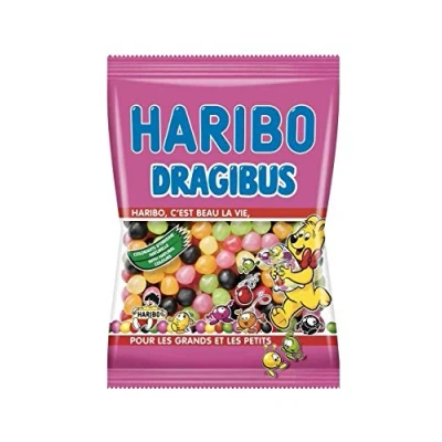 Image of Haribo Mini Dragibus 40g x 10 bags