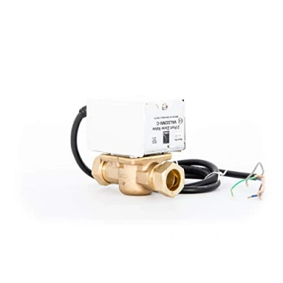 Image of Corgi VAL222MV C 2 Port Motorised Zone Valve, Chrome/Brass
