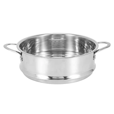 Image of Ghulumn 16cm Thickening Food Rack Stainless Steel Steamer with Double Ear for Soup Pot Milk