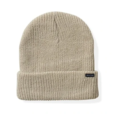 Image of Brixton Becket Beanie Hat, Beige, One Size