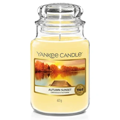 Image of Yankee Candle Candle, Autumn Sunset, 1631617E, Large Jar