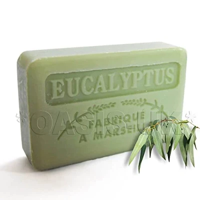 Image of 125g Savon De Marseille Soap Eucalyptus by Foufour