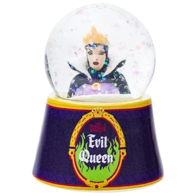 Image of Silver Buffalo Disney Snow White and The Seven Dwarfs Light Up Globe Featuring Evil Queen, 45mm