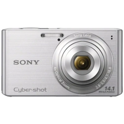 Image of Sony W610 Compact Digital Camera 14.1 Megapixels 4x Zoom Silver (Renewed)