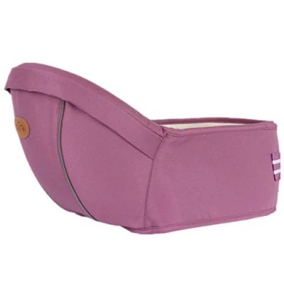 Image of Ergonomic Hipseat Baby Carrier, Waist Stool Seat for Carrying Toddlers, Light Weight and Labor Saving Purple
