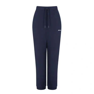 Image of Slazenger Womens Three Quarter Interlock Pants Navy 3XL