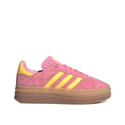 Image of adidas Originals Gazelle BOLD Trainers bliss pink spark pink, Women&#039;s, Size: 5, Leather