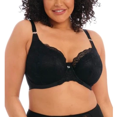 Image of Elomi Womens Brianna Half Cup Bra Black Size 42H