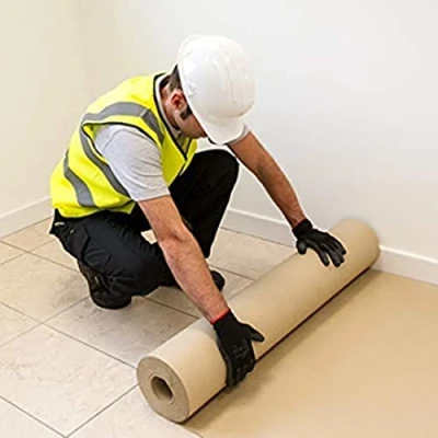 Image of Heavy Duty Cardboard Floor Protection 1m x 50m 50sqm roll