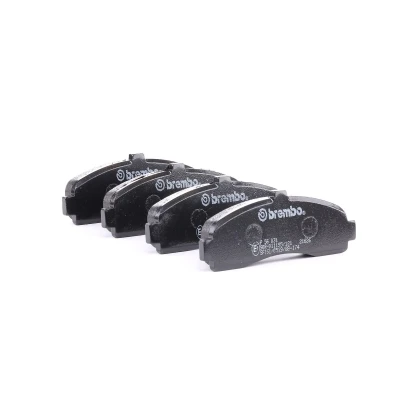 Image of 410601F025, 410606F625, 410606F626, 4106099B25, 4106099B26 Brake pad set BREMBO P 56 031 excl. wear warning contact without accessories
