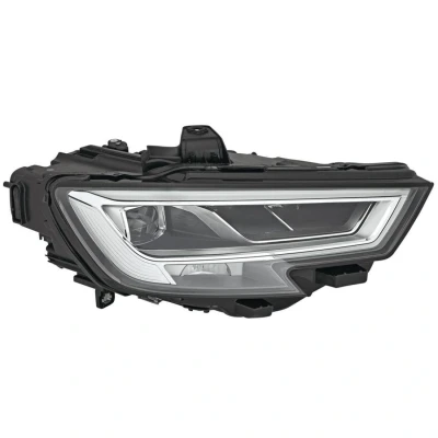 Image of 8V0941774C Headlights VALEO ORIGINAL PART 046827 right for hand traffic with motor headlamp levelling AUDI: A3 Sportback, Saloon