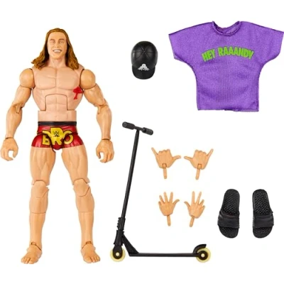 Image of Mattel WWE Matt Riddle Top Picks Elite Collection Action Figure, Articulation &amp; Life Like Detail, Interchangeable Accessories, 6 inch