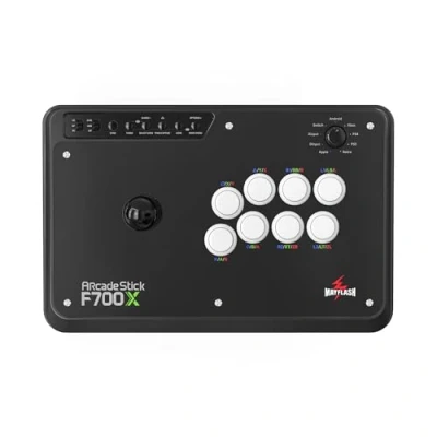 Image of MAYFLASH Wireless Arcade Fighting Stick F700X for Xbox Series, PS4, Switch, Windows, Apple, Android and more. Fight Support Bluetooth, 2.4G Receiver Wired Connection