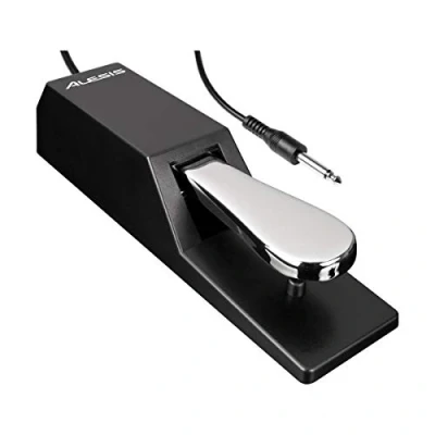 Image of Alesis ASP 2 Universal Keyboard Sustain Pedal for Synthesisers, Digital Pianos, MIDI Keyboards and more