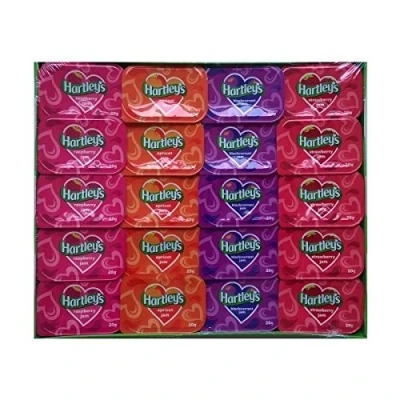 Image of Hartleys Assorted Jam Individual Portions 20g (Pack of 40)