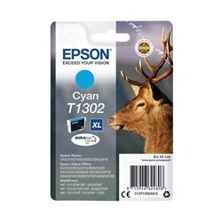 Image of Epson T1302 Cyan Ink Cartridge C13T13024010