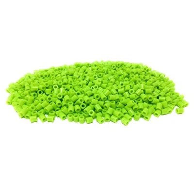 Image of WS UK 1000 Pack Fuse Beads 5mm Midi works like Hama [Green]