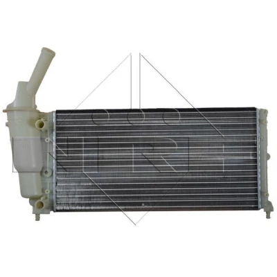 Image of 46763325 Engine radiator NRF 53619 Aluminium 632mm 322mm 23mm Mechanically jointed cooling fins