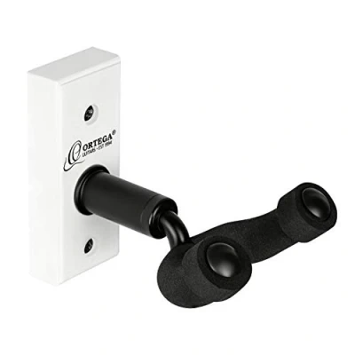 Image of Ortega Guitars Ukulele Hanger Accessories Wall Mount for Wood, White (OUH 1WH)