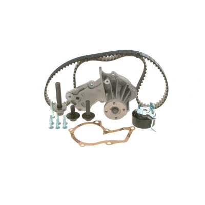 Image of 1780142, 1780142HTBELT, 2302744 Water Pump + Timing Belt Kit BOSCH 1 987 946 953 117 1114mm 22mm FORD: FIESTA 6, C Max 2, FOCUS 3, VOLVO: V50, C30