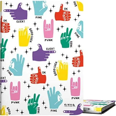 Image of Grafoplás Elena Corredoira 1332443 30 Pocket A4 Polypropylene Cover with Hands