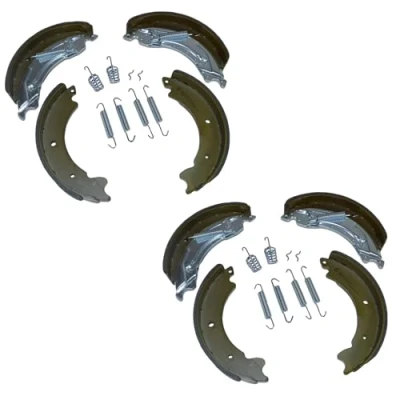Image of 203 x 40mm KNOTT Type Trailer Brake Shoes For 4 Drums Twin Axle