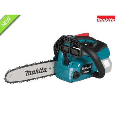 Image of Makita DUC254Z 18v LXT Cordless Brushless 25cm Chainsaw Top Handle Bare Unit