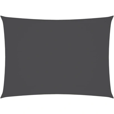 Image of vidaXL Sunshade Sail Oxford Fabric Rectangular 2.5x4 m Anthracite