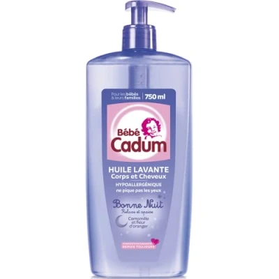 Image of Cadum Baby Cleansing Oil for Body and Hair