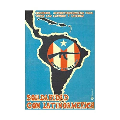 Image of Wee Blue Coo Ad Determination Latin America Cuba Revolution Picture Wall Art Print