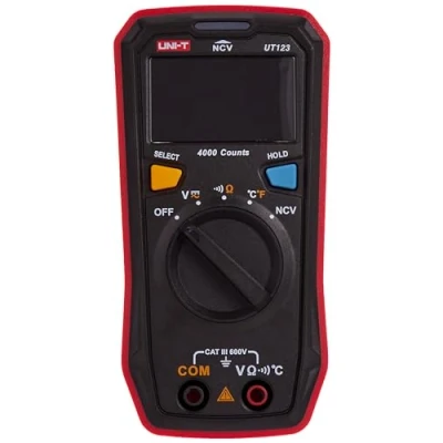 Image of UNI T UT123T 600V AC/DC Multimeter 40C 300C / 40F 572F