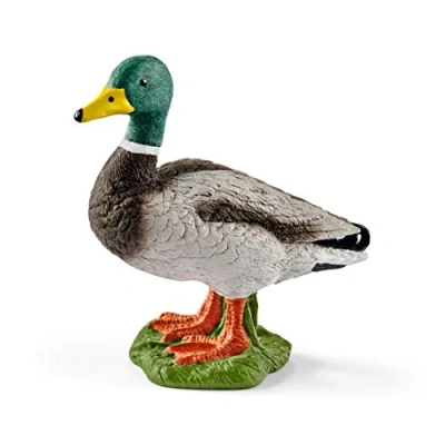 Image of SCHLEICH 13824 Drake Farm World Toy Figurine for children aged 3 8 Years