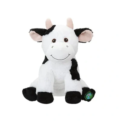 Image of Adorable Your Planet Eco Plush Cow 27.94cm (1 Pc.) Sustainable &amp; Earth friendly Soft Toy Perfect Cuddly Companion For conscious Kids
