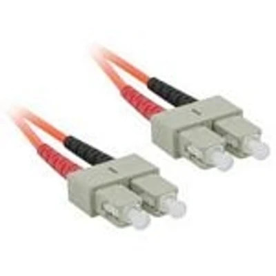 Image of C2G 3m Fibre/Fiber Optic Cable for Fast Ethernet, Fiber Channel, ATM and Gibabit Patch LSZH SC/SC Duplex Multimode 62.5/125 MM