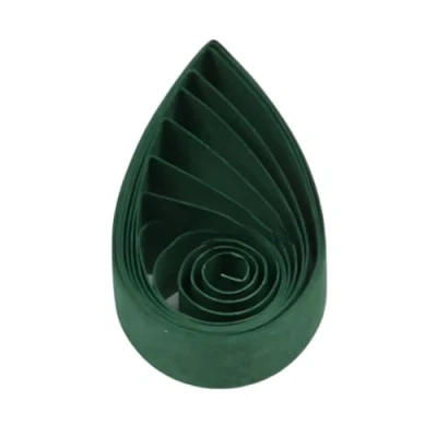 Image of ODETOJOY Paper Quilling Strips 3mm Forest Green Papers Pine Moss Craft Single Color 120pc