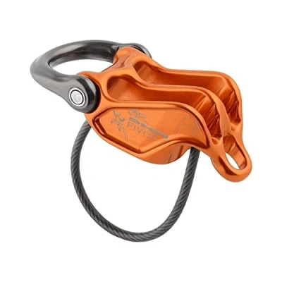 Image of DMM Pivot Belay Device Orange, One Size