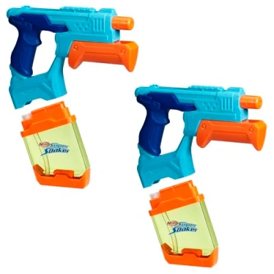 Image of Nerf Super Soaker Dunk Fill Water Blaster 2 Pack