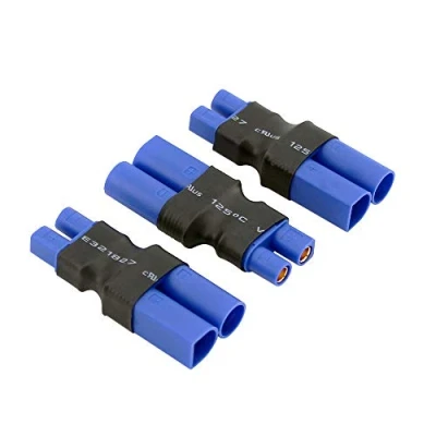Image of BDHI 3pcs No Wires Connector: Male EC5 to Female EC3 Lipo Battery Adapter(BDHI 78)