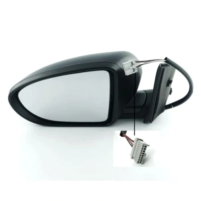 Image of Complete Wing Mirror Unit Fits Nissan Qashqai 2006 to 2013, Electric Left Passenger Side