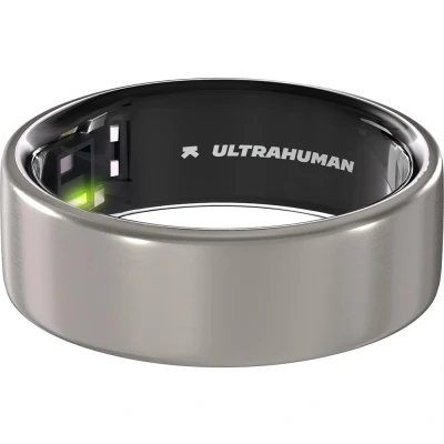 Image of Ultrahuman Ring Air Naturel Titanium Size 9