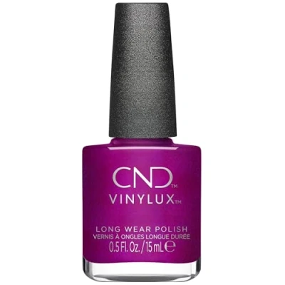 Image of CND Vinylux Long Wear Nail Polish (No Lamp Required), 15 ml, Purple, Magenta Mischief