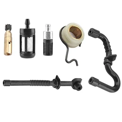 Image of TOPINCN Chainsaw Oil Pump Worm Gear Fuel Hose Filter Kit for Stihl Ms180 Ms170 180 018 Affordable Spare Parts Accessories Garden Tool