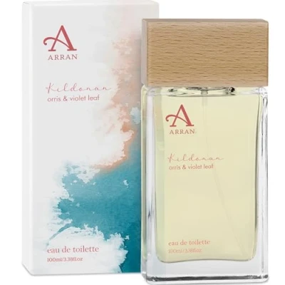 Image of Arran Sense of Scotland Kildonan 100ml Eau de Toilette: Blend Violet &amp; Orris, Tranquil Summer Scent
