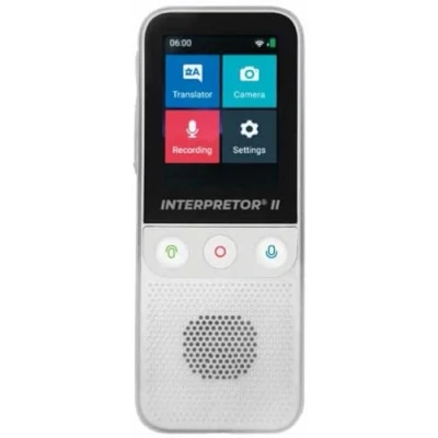 Image of Lexibook NTL3000 Interpretor 3 Instant Voice 137 Languages, Photo Memos, Pro Portable &amp; Travel Multilingual Translator, Headphones Port, Wi Fi and Offline