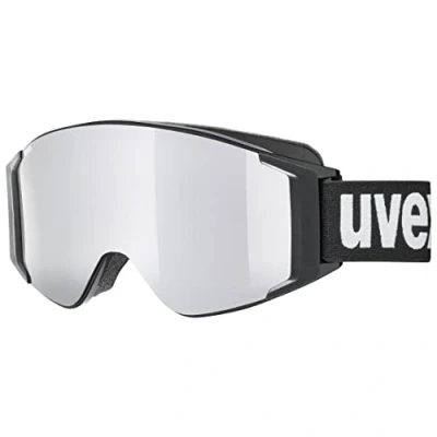 Image of uvex g.gl 3000 TOP Ski Goggle for Men and Women Polarized Lenses incl. Interchangeable Black/Silver Brown One Size