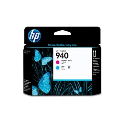 Image of HP C4901A 940 MAGENTA and CYAN Original PRINTHEAD