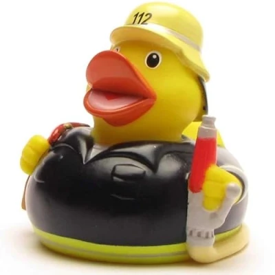 Image of Rubber Duck Firefighter &quot;112&quot;