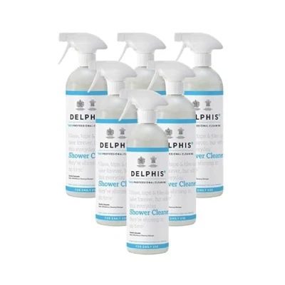Image of Case of 6 x Delphis Eco Professional Cleaning Shower Cleaner Spray 700ml