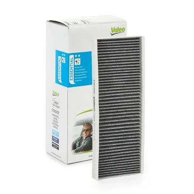 Image of 3B0091800, 893091700, 8A0819439, 8A0819439A, 8A0819439B Pollen Filter VALEO CLIMFILTER PROTECT 715578 Activated Carbon 390mm 144mm 26mm
